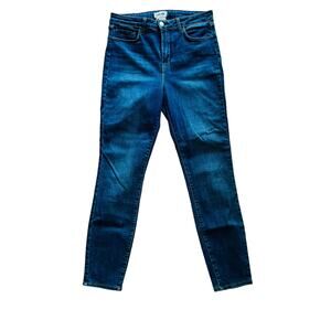 L'Agence Jeans 29 Margot Skinny Stretch High Rise Cropped 26" Inseam New Vintage